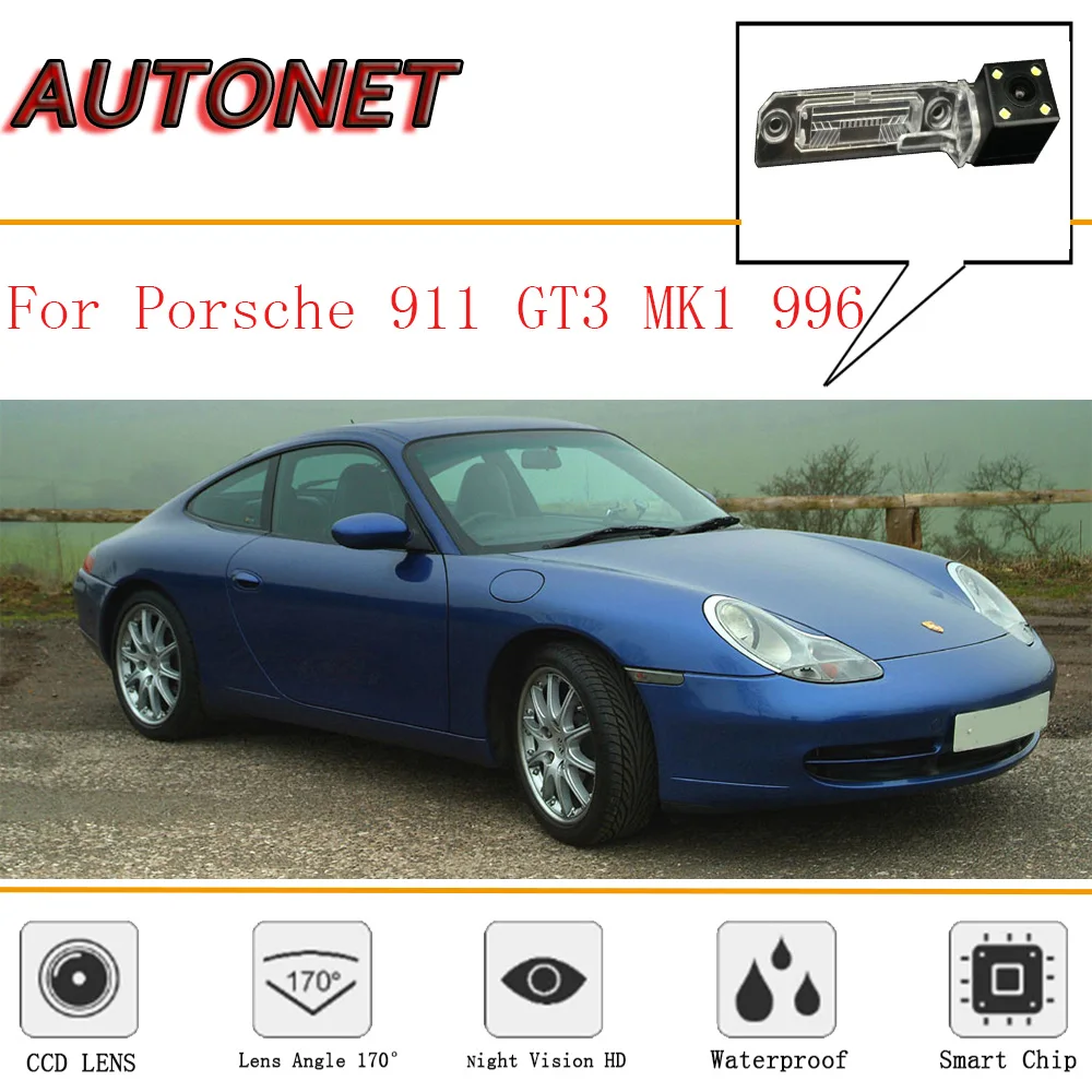 Камера заднего вида AUTONET для Porsche 911 GT3 MK1 996 камера с ночным видением и CCD