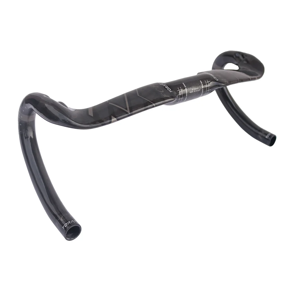 2017 FCFB серый руль из карбона Torayca для дорожного велосипеда изогнутый стержень