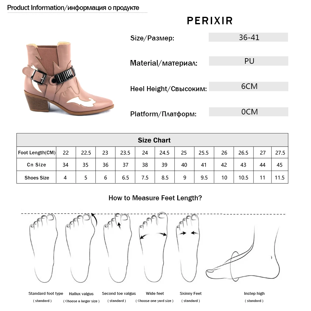 

2019 Cowboy Boots For Women Pointed Toe Western Boots Pink PU Leather Ankle Women Boots Block Wedges Boots Autumn Winter botas