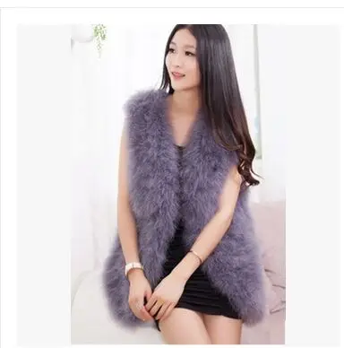 Лидер продаж Новинка 2015 Для женщин зима шифрования 100% натуральные перья страуса