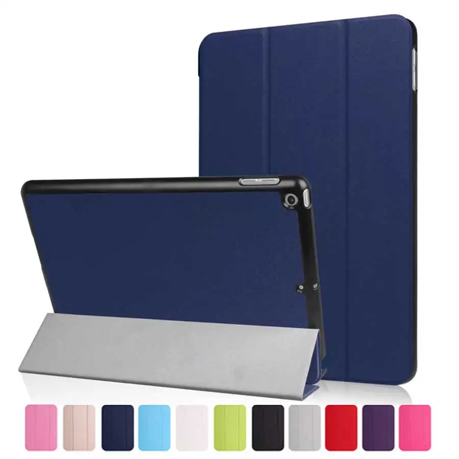 

Чехол для iPad 9,7 дюйма 2017 2018 выпуска модели A1822 A1823 A1893 A1954 чехол с автоматическим переходом в спящий режим и пробуждением умный чехол для iPad 5th ...