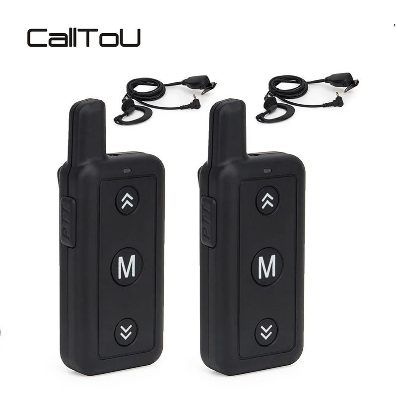 CallToU Мини Walkie Talkie детское Радио 1 Вт UHF частота переносной радиоприемник