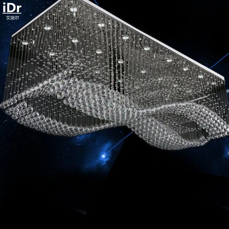 Современная Высококачественная низковольтная Инженерная лампа хрустальная