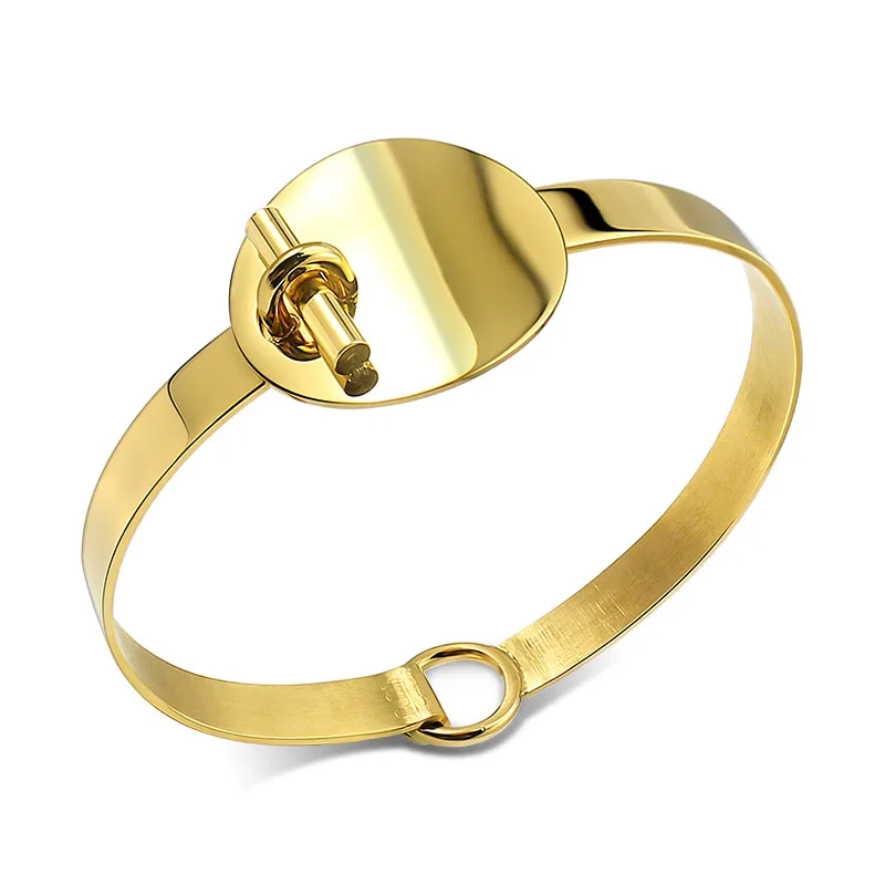 Браслет на запястье изящный браслет Элегантный Модный женский из нержавеющей