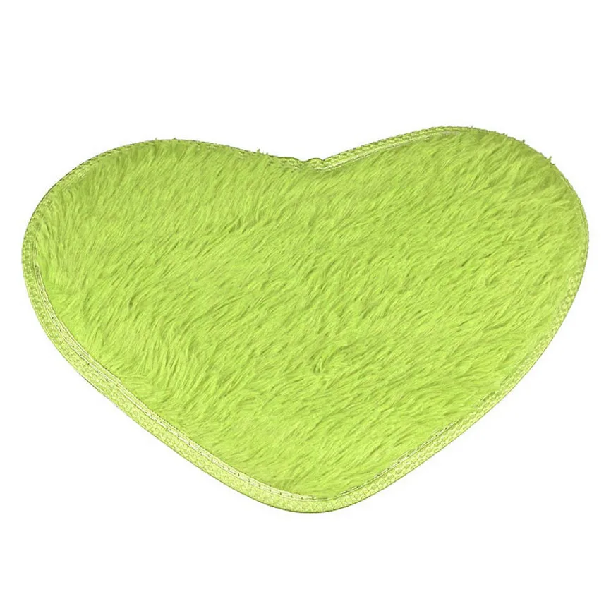 Green 40*28cm Colorful High quality Home Luck Beautiful Non-slip Bath Mats Kitchen Bathroom Home Decor - Цвет: Green