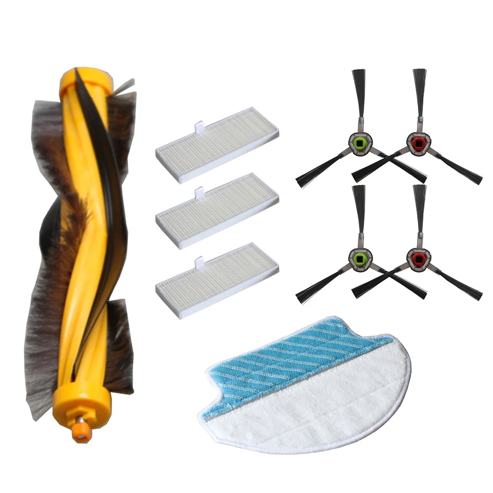 Кабельный тестер кабеля 8 шт. боковая щетка основной щетки фильтр заменить Для