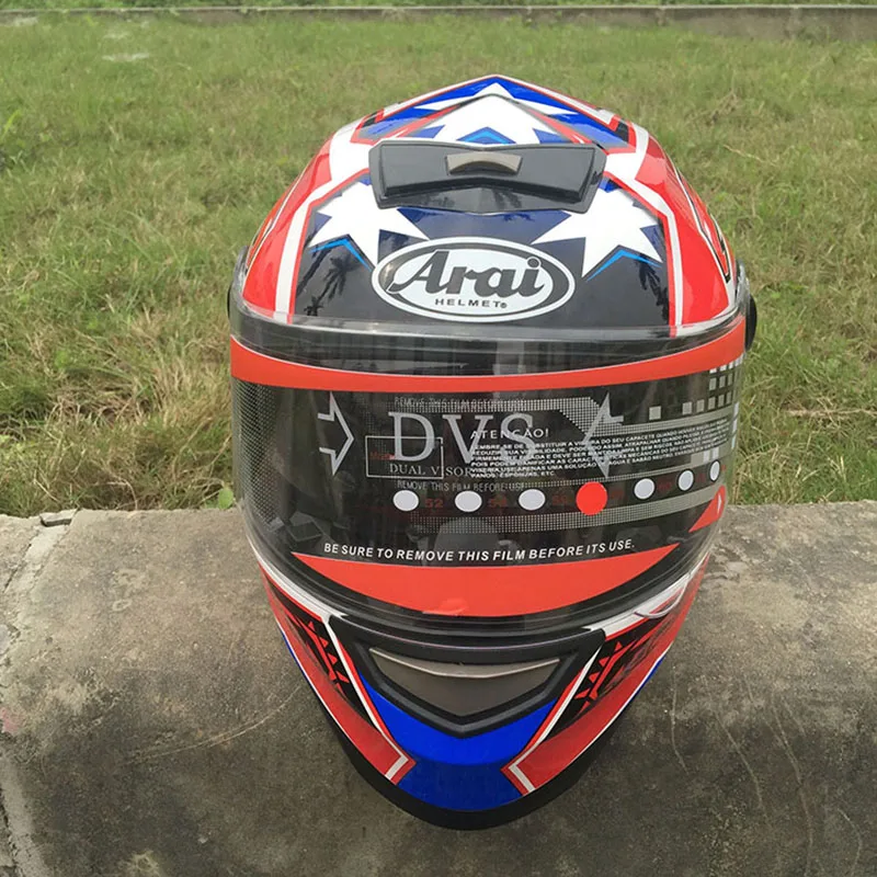 Arai полный шлем двойной объектив мотоциклетный шлем цена супер высокого класса защитные шлемы