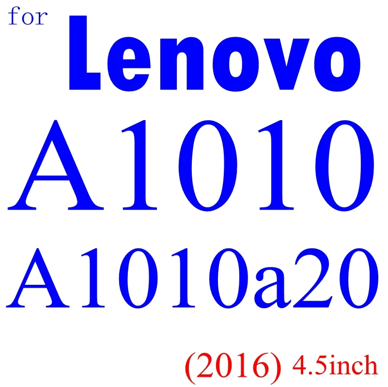 A PLUS Защитная пленка из закаленного стекла премиум-класса для lenovo a2800 a1010 a1010a20 k10a40 z2121 z 2121 s1la40 p2a42 p2c72 p1c72 p1a42 p1c58 c58 c72 z90a40 - Цвет: A PLUS