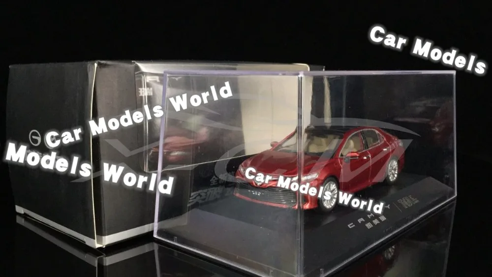 Литая под давлением модель автомобиля для всех новых Camry 2018 1:43 (красный) +