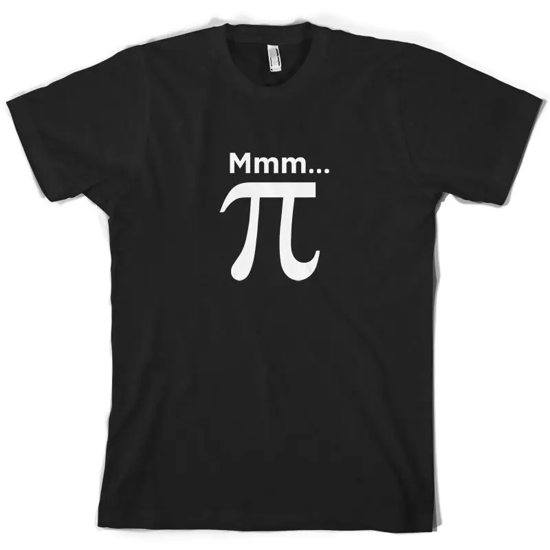 Mmm Pi-Мужская футболка-Maths-Geek-Nerd-10 цветов-Бесплатная доставка UK P &amp PMans уникальная