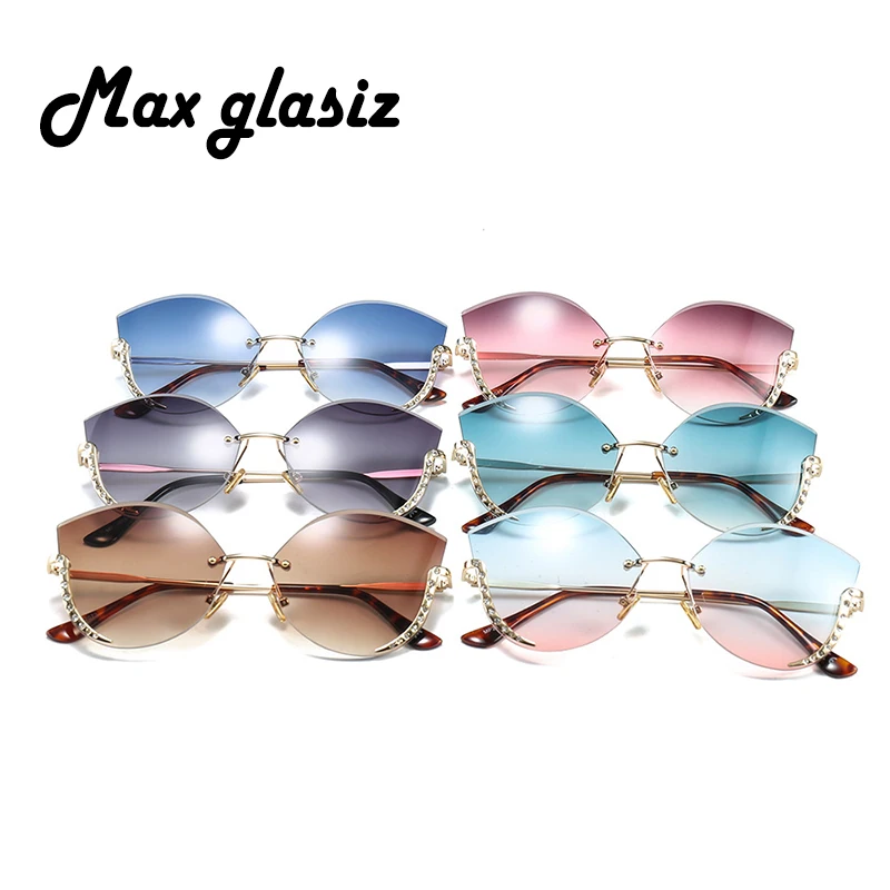 Женские солнцезащитные очки Max Glasiz высококачественные Популярные Брендовые