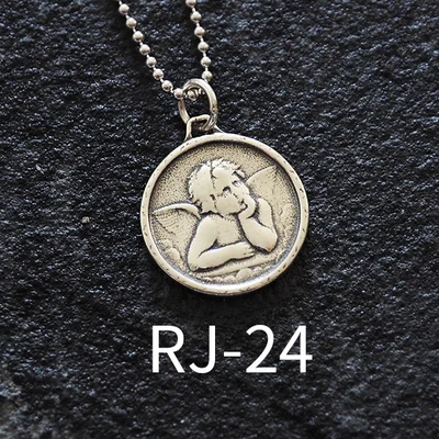 RJ-24 925 Серебряная монета ожерелье Чокер-колье Золотая подвеска шарм минимализм ювелирные изделия Винтаж Бохо Bijoux Femme колье ожерелье для женщин - Окраска металла: RJ-24