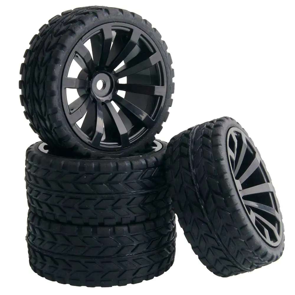 Гоночные колеса с шестигранной головкой 1/10 RC Onroad fouring + шины (4) 12 мм|hex 12mm|12mm hexwheel hex