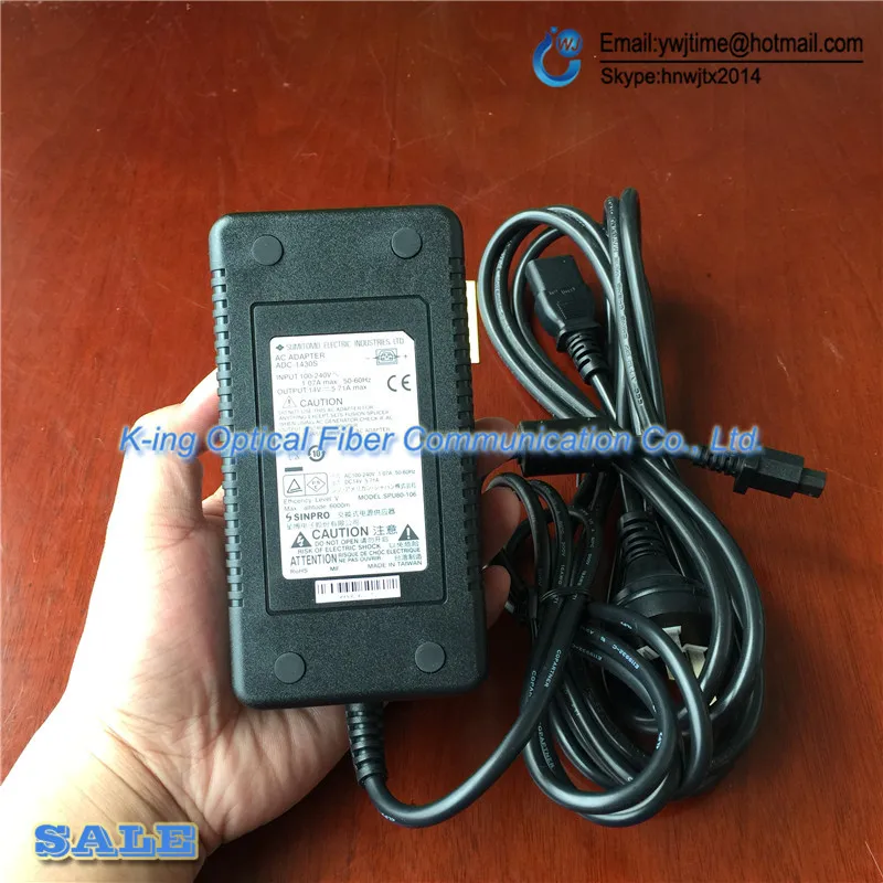 Sumitomo ADC-1430S адаптер переменного тока Зарядное устройство для T-81C T-71C T-600C Z1C T-400S Q101 T-71M волокно сварочный аппарат