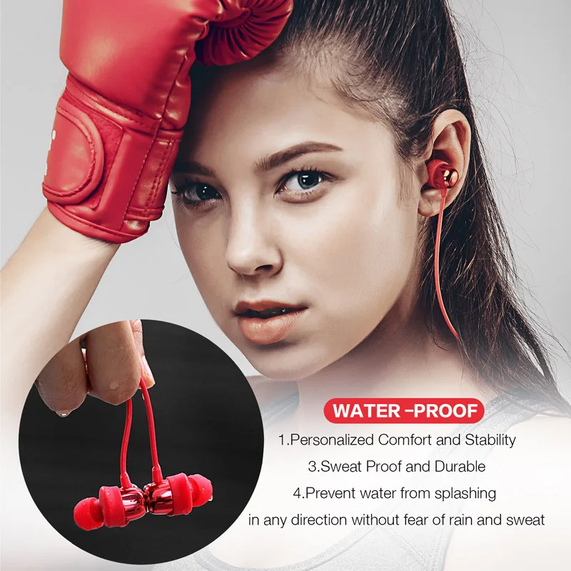 HAVIT I39 Bluetooth наушники V4.2 IPX5 устойчивое Портативный Спорт гарнитура
