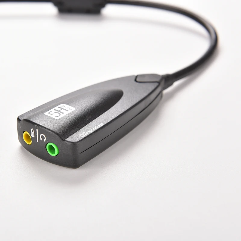 1 шт. 5H V2 7 внешняя звуковая карта USB 5hv2 аудио адаптер к 3D CH виртуальный канал