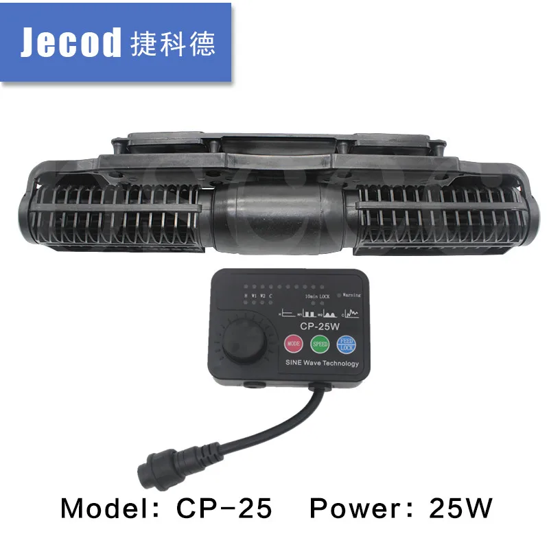 CP-25 Jebao/Jecod CP-25 CP-40 CP-55 перекрестного течения насос Wavemaker с контроллером - Цвет: CP-25