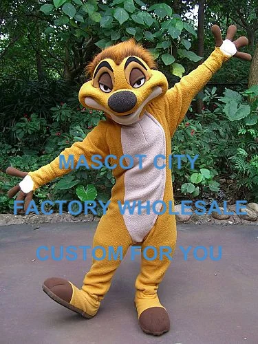 Высококачественный костюм талисман Timon персонаж из мультфильма для взрослых
