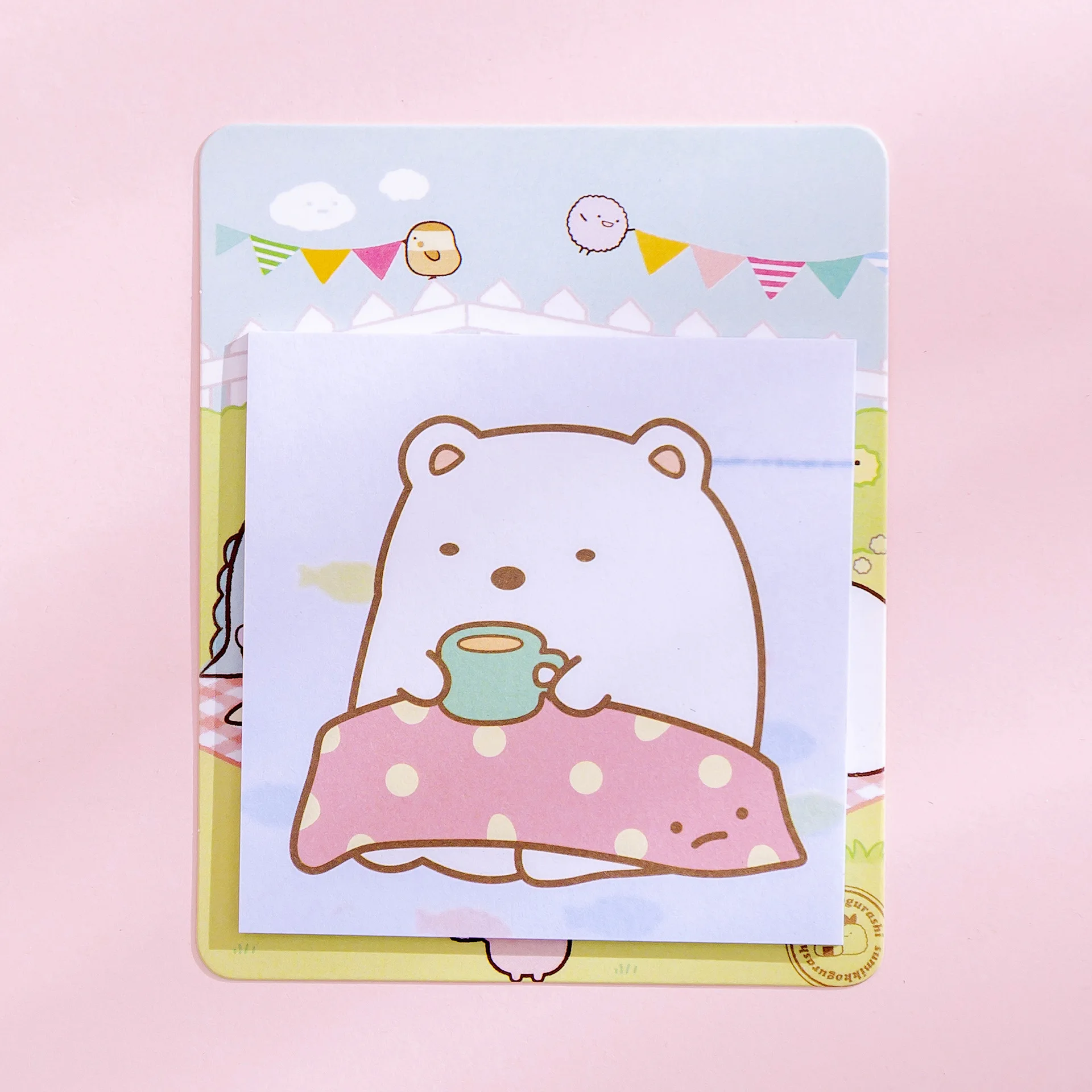 Kawaii Sumikko Gurashi милый липкий блокнот для заметок дневник стационарные хлопья скрапбук декоративные Липкие заметки - Цвет: 12