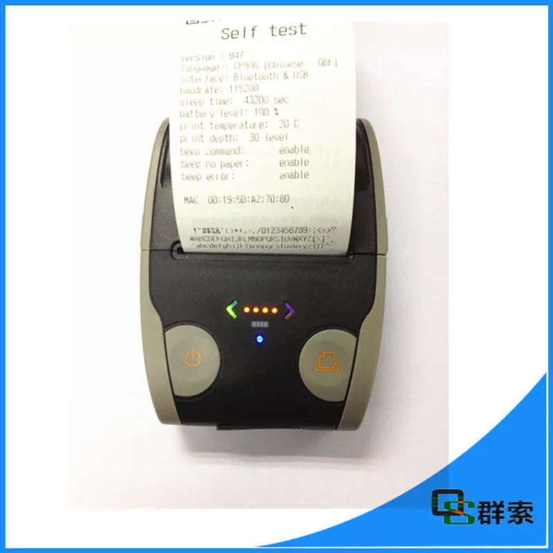 Беспроводной мобильный термопринтер Портативный android портативный bluetooth