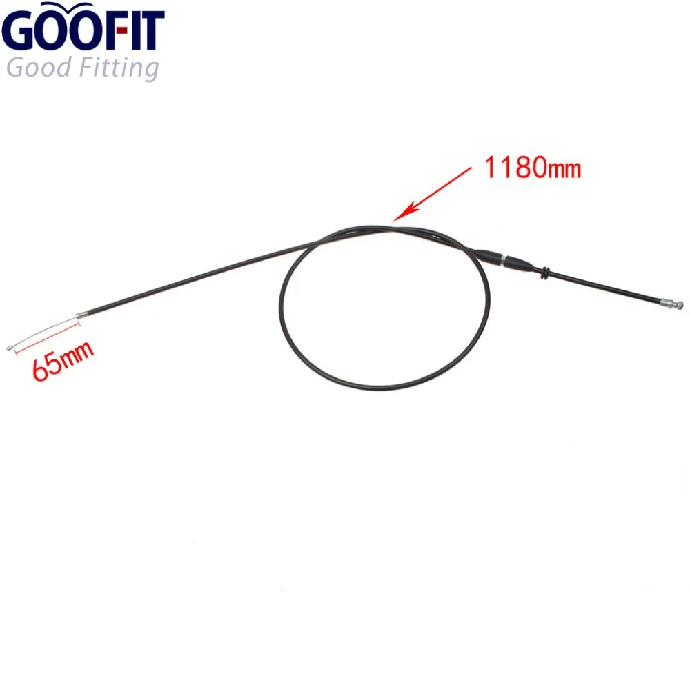GOOFIT 46 &quotтрос дроссельной заслонки для 250cc с водяным охлаждением ATV D030 047|throttle