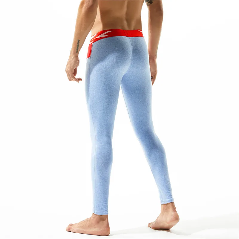 KWAN. Z мужские кальсоны термобелье для мужчин термос cueca soild осеннее термобелье тонкие теплые трусы