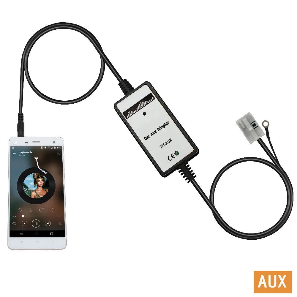 Автомобильный CD MP3 плеер Moonet интерфейс IPOD адаптер AUX кабель для V.W Skoda Seat Quadlock QX090|car