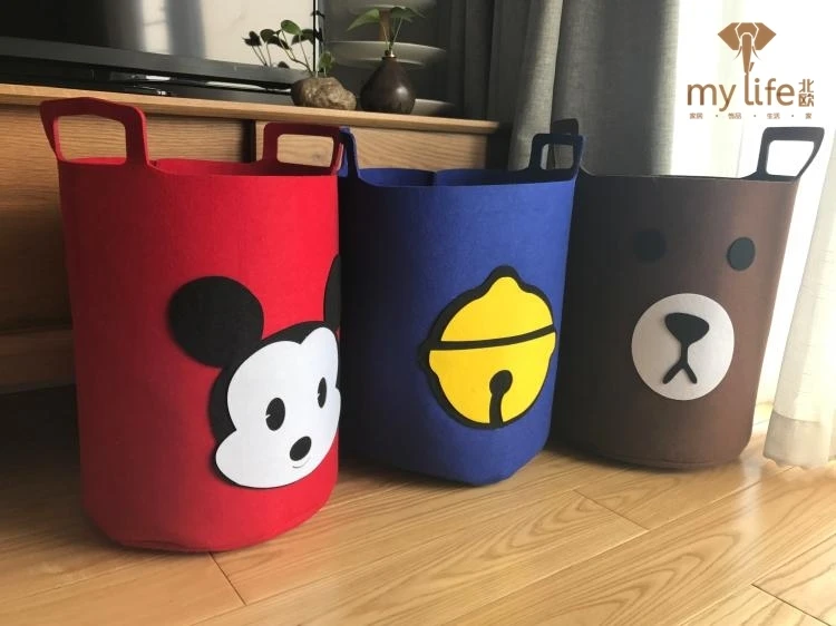 2017 Новый чехол для хранения игрушек детский бочонок круглая детская большая