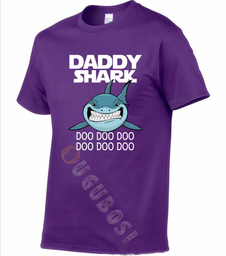 Daddy Shark Doo футболка Забавный подарок папа тройник для дня отцов от сына и