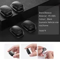 Baseus 4Pcs Car Hooks Organizer Storage for USB Cable Headphone Key Storage Self Adhesive Wall Hook Hanger Auto Fastener Clip