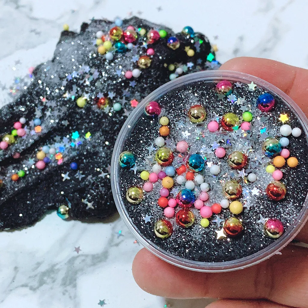 HIINST Slime игрушки для детей Детские Красочные жемчужные забавные слизевые снятия