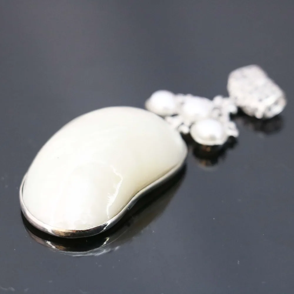 Бусины Из Жемчуга короткие 29 х48 мм|f pendant|simple pendantfreshwater pearl pendant |