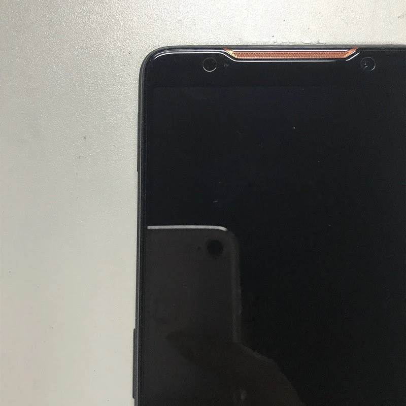 50 шт. оптовая продажа полный клей защита для экрана закаленное стекло Asus Rog Phone