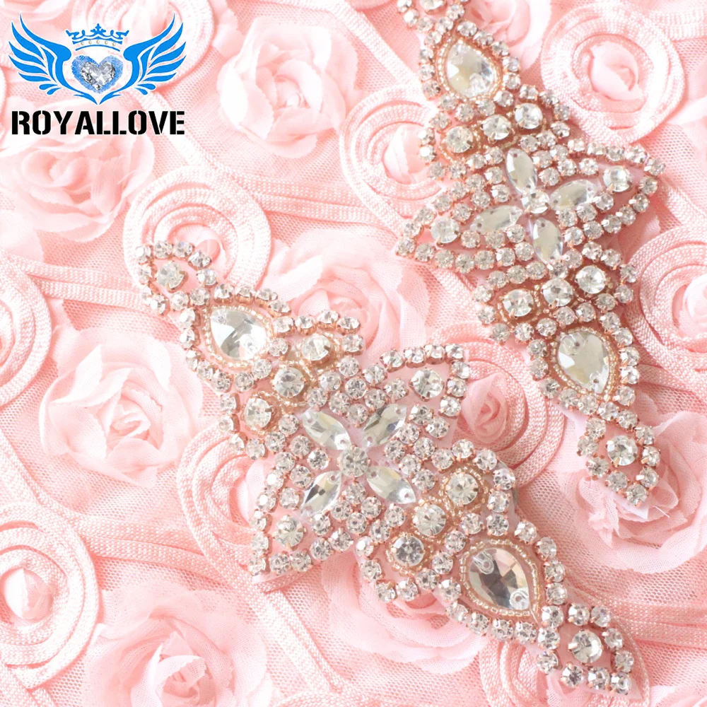 RoyalLove 10 шт. украшения ручной работы вышивка горячей фиксации бусины кристаллы