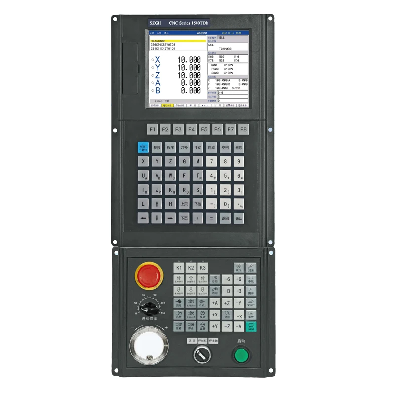 Вертикальный токарный станок с ЧПУ 5-осевой контроллер всего решения SZGH-CNC1500TDc г