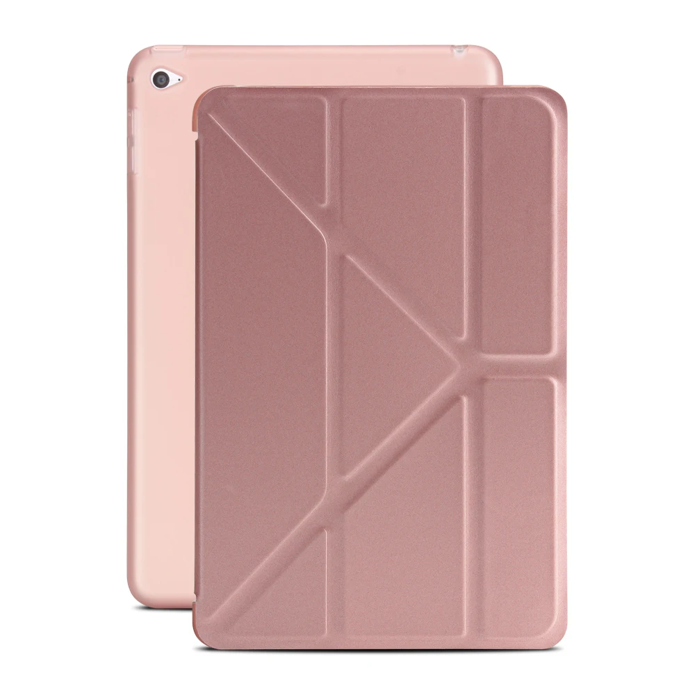 Для Ipad Mini 4 смарт чехол Чехол для iPad mini ТПУ мягкий гибкий материал не трескается