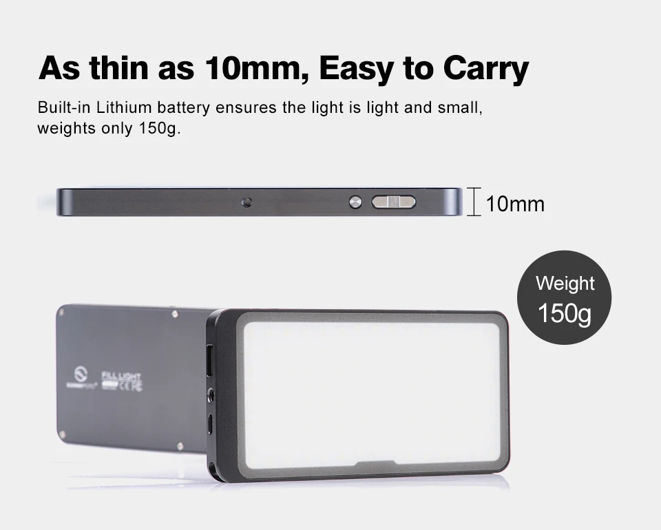 Sunwayfotot FL-120 светодиодный видео светильник фото светильник ing камера selfie светильник для DSLR youtube видео фотостудия цифровой зеркальной камеры Canon Nikon sony Fuji