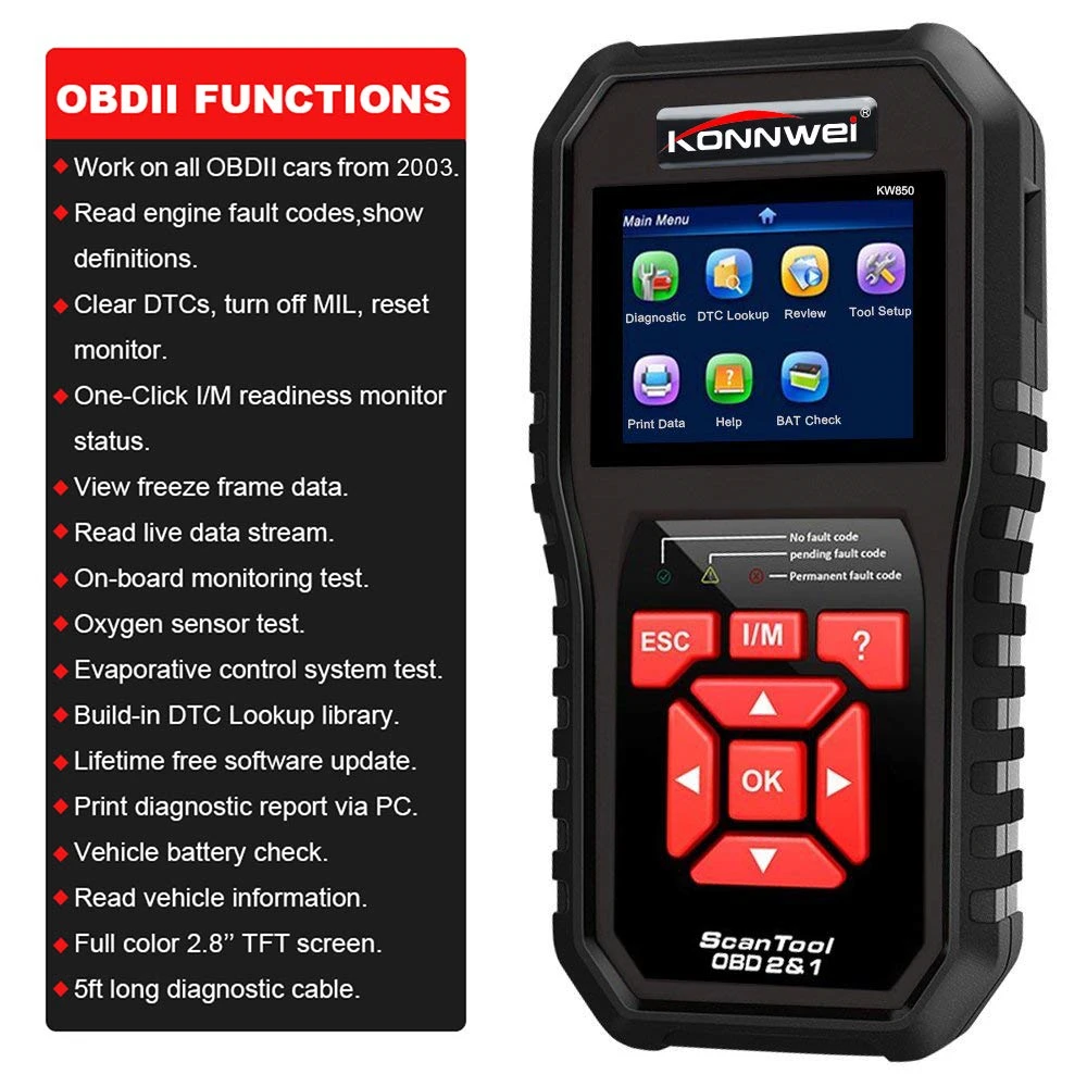 OBD2 автоматический диагностический сканер универсальный OBD Автомобильный