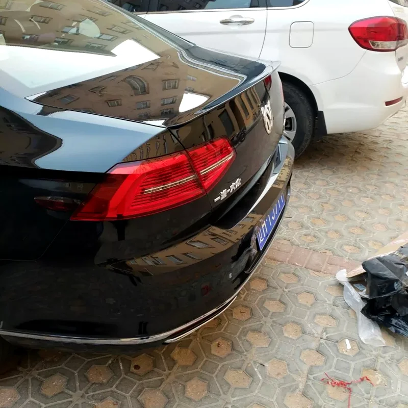 Для VFor VW Passat B7 2012-2015 спойлер высокого качества ABS Материал заднее крыло автомобиля