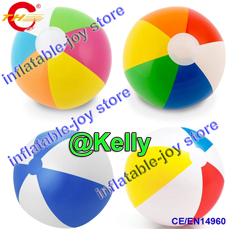 free shipping children inflatable beach ball for sale colorful summer party kids lawn play | Игрушки и хобби