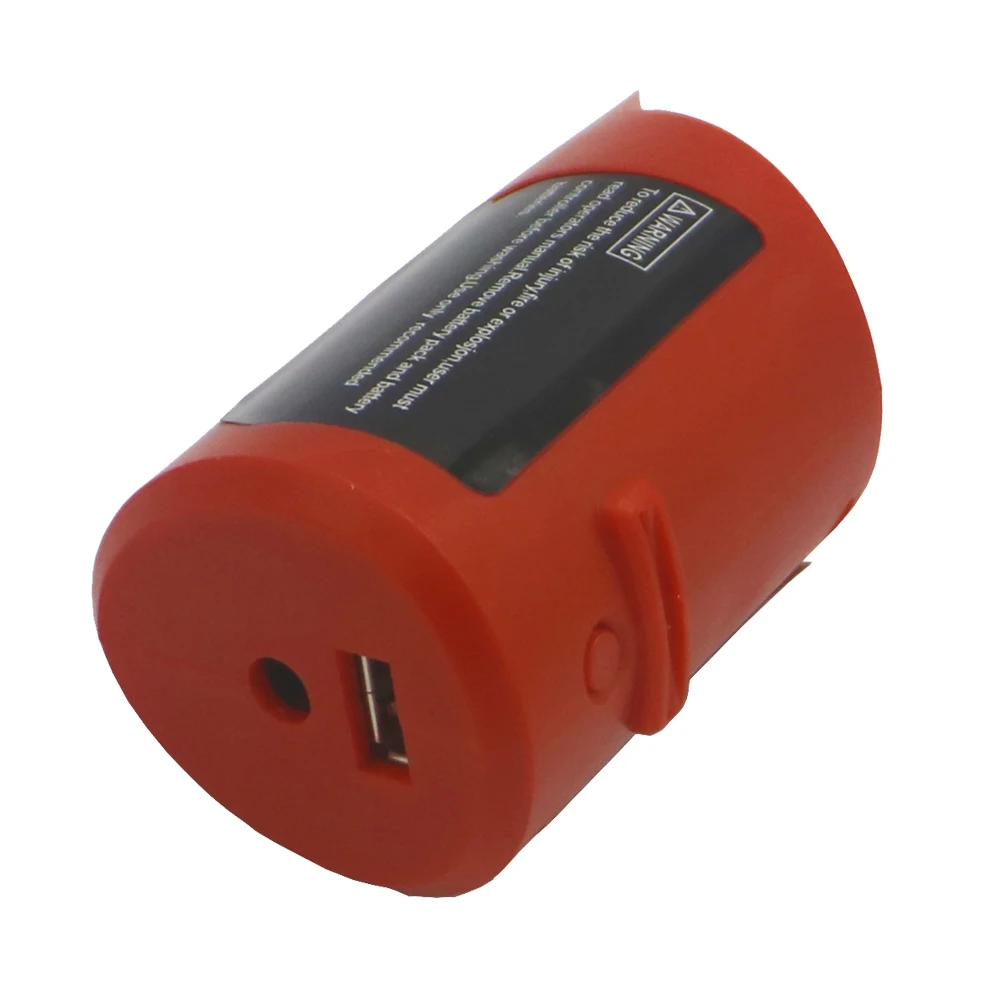 USB адаптер для зарядки Используйте Milwaukee M12 Power Tools внешний аккумулятор Apple Android phone