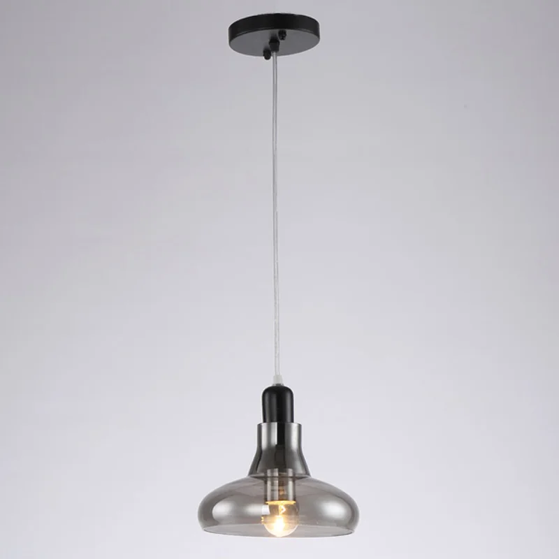 Стеклянный подвесной светильник в винтажном стиле E27 110 240 В|glass pendant light|pendant lightsrope