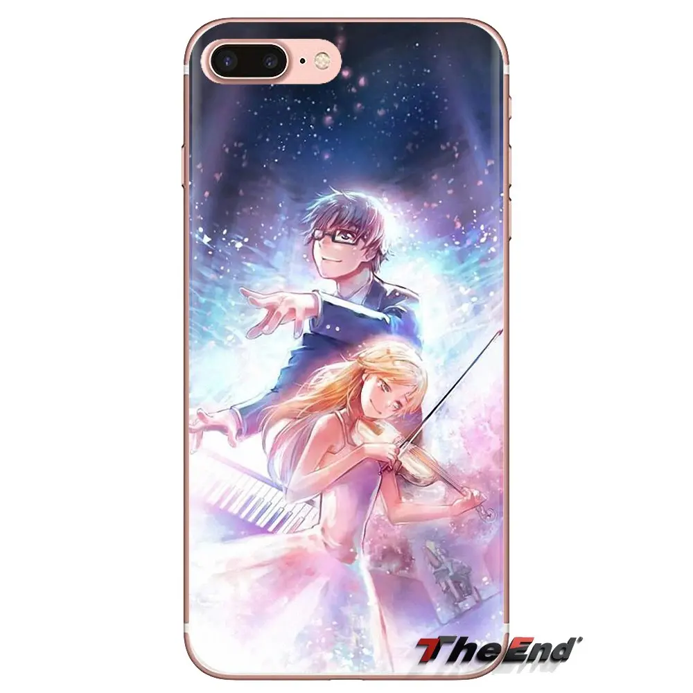 For Samsung Galaxy J1 J2 J3 J4 J5 J6 J7 J8 Plus 2018 Prime 2015 2016 2017 Silicone Phone Case Covers Your lie in April Anime Art |