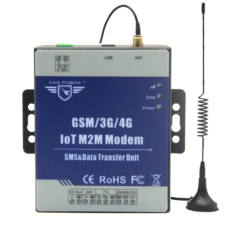 4G DTU IOT M2M модем RS232/RS485/TTL последовательный порт поддерживает прозрачную передачу