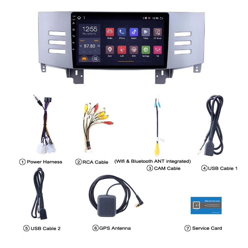 2G ram 32G rom android 8 1 Автомобильная Мультимедийная система стерео навигация gps плеер