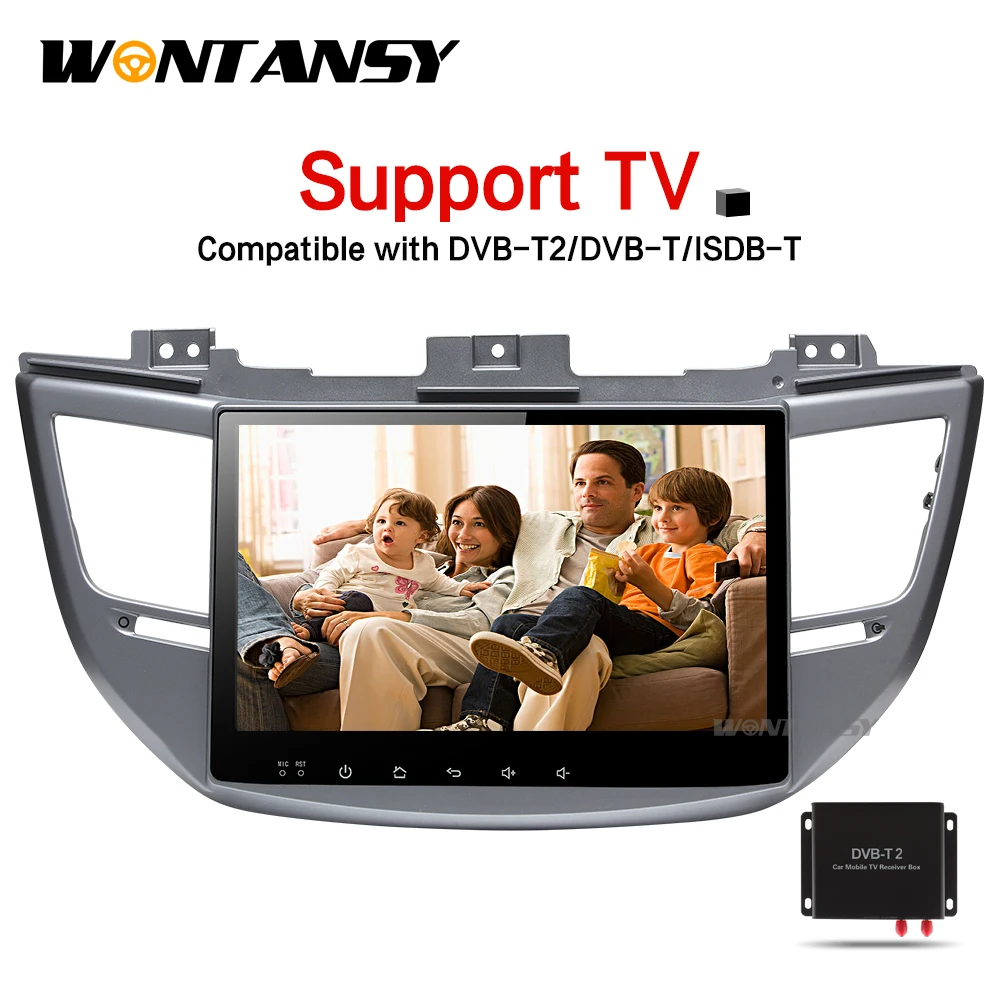 Новый Android 9.0car dvd для hyundai Tucson/ix35 2016 2017 с восьмиядерным Радио Стерео gps навигация