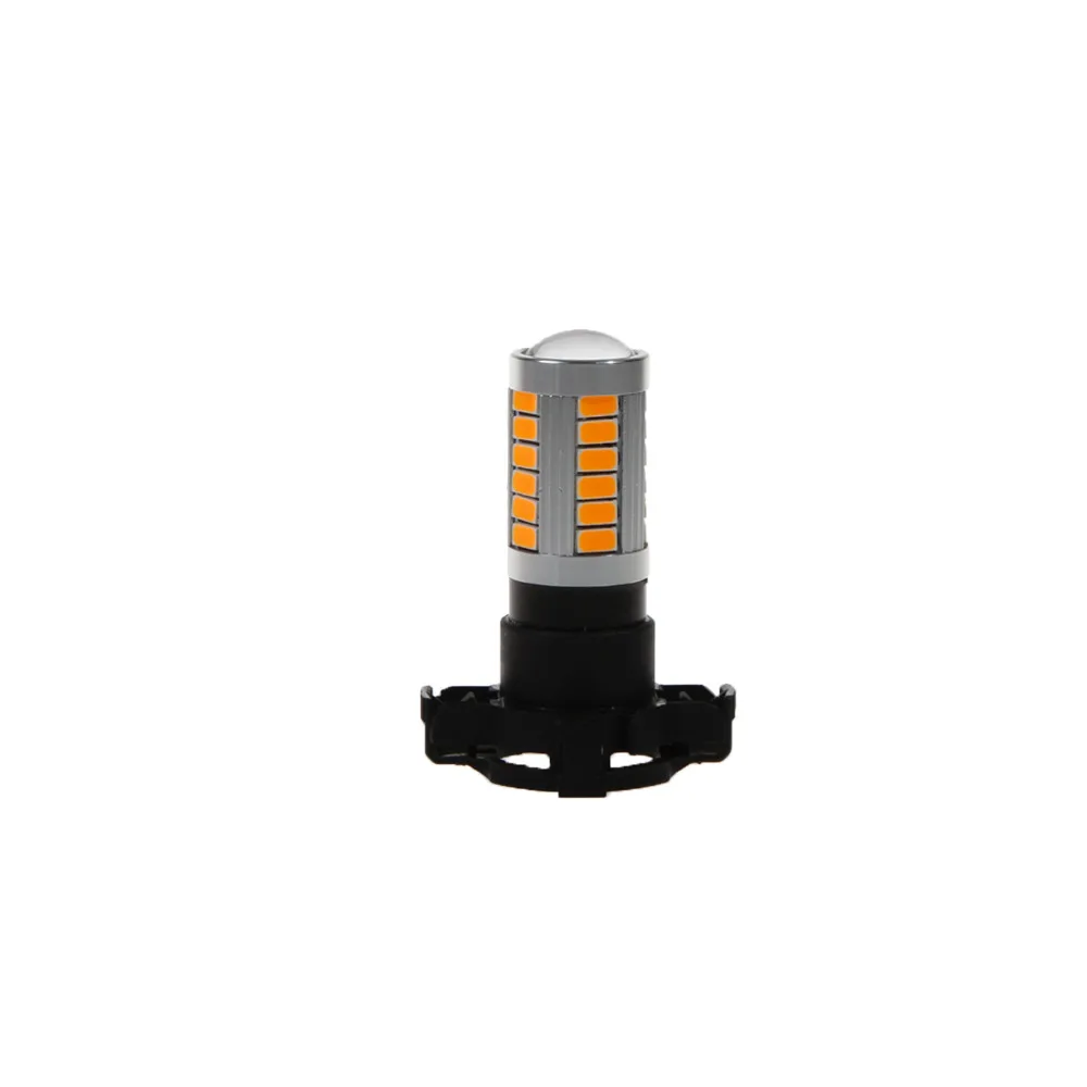 2 шт. PY24W 33SMD 5730 без ошибок Canbus поворотный сигнал задний фонарь s ДХО светильник