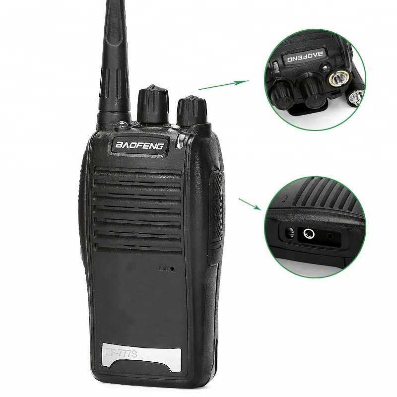 100% Original Baofeng BF-777S Two Way Radio Handheld Transceiver 777S Walkie Talkie