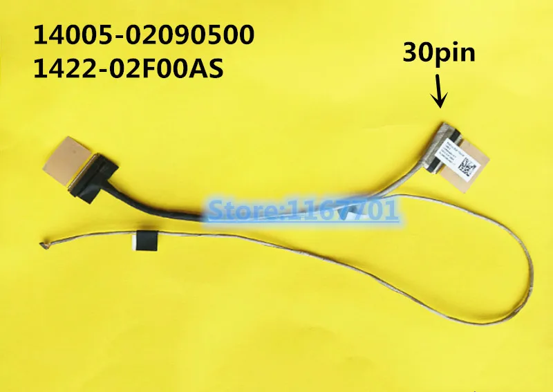 Ноутбук/ноутбук LCD/LED/LVDS кабель для Asus X541 X541UA R541 R541U R541UA-RB51 14005-02090500 1422-02F00AS 1422-02F10AS EDP