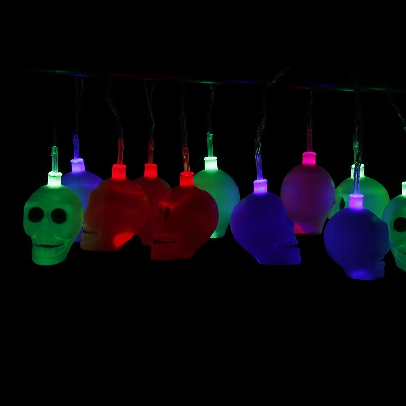 Гирлянда светодиодная в форме черепа 3 м|string lights|holiday lightsled string lights |
